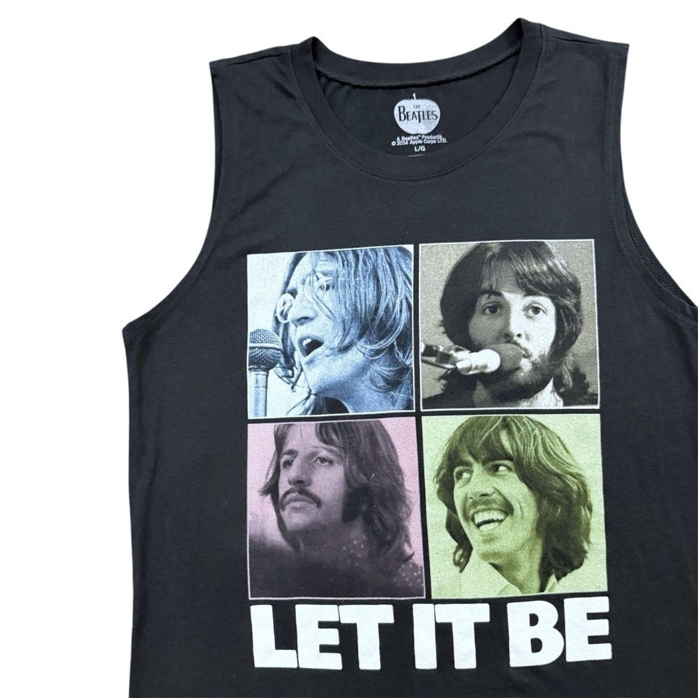 The Beatles 'Let It Be' Graphic Tank Top